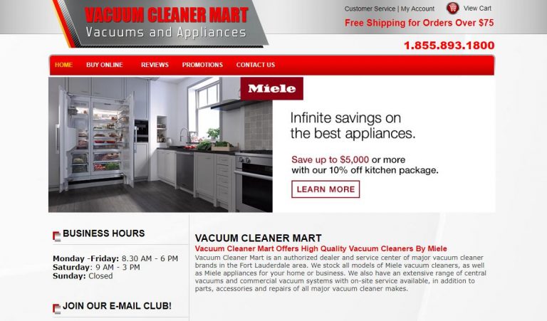 The Business List of Vacuum cleaner