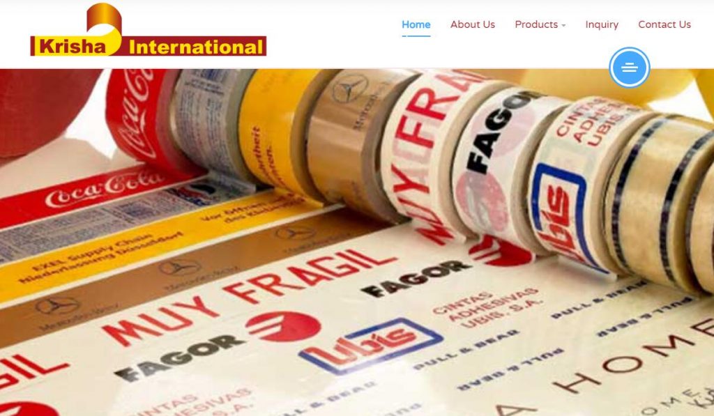 Adhesive tape Company Free List All Kinds of Directories List