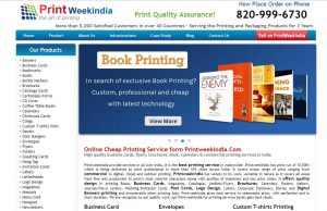 Website List of Commercial Printing