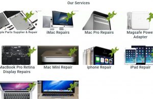 Mac Repair Shopping Listing