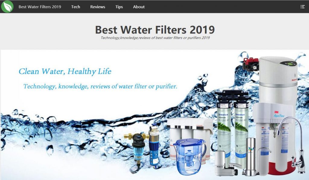 Name List of Water purifier All Kinds of Directories List