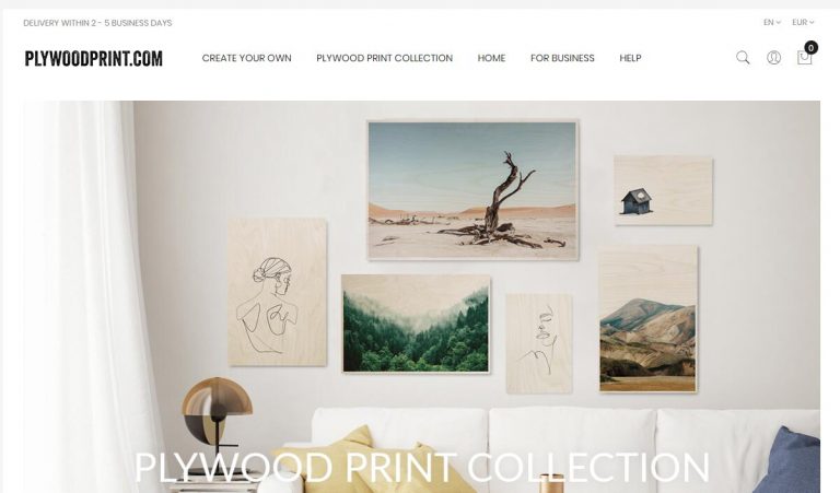 wood print Company List
