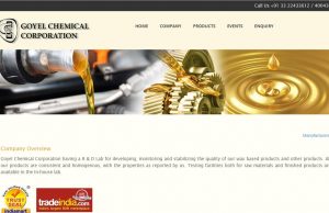 Manufacturer List of Chemical Corporation