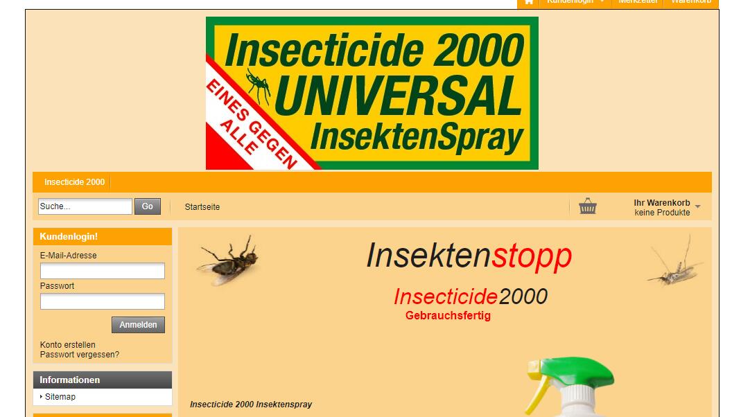 inventory of Insecticide Suppliers