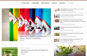 Business website Listing of cosmetics