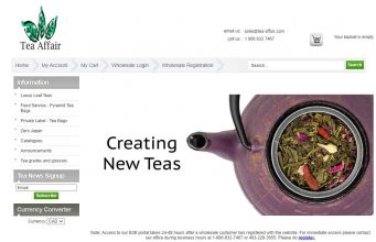 Wholesaler List of Tea