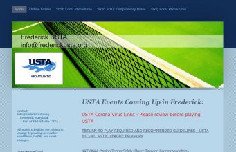 Collect Website of Tennis Sports