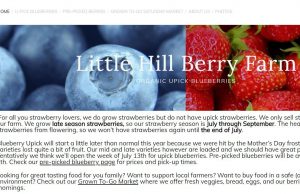 Induction Website of Berry