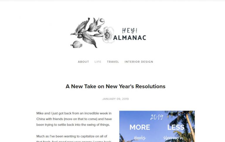 Almanac Website Liaison