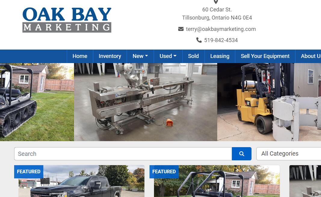 Oak Bay Local website collect